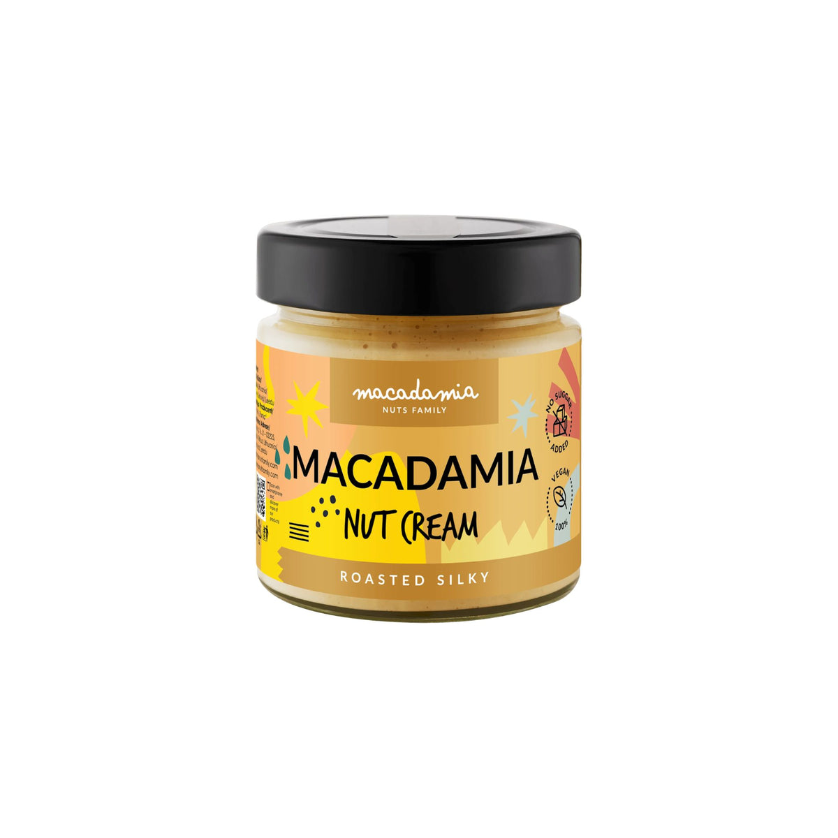 Macadamia nuts family traškus makadamijų riešutų kremas, 180 g