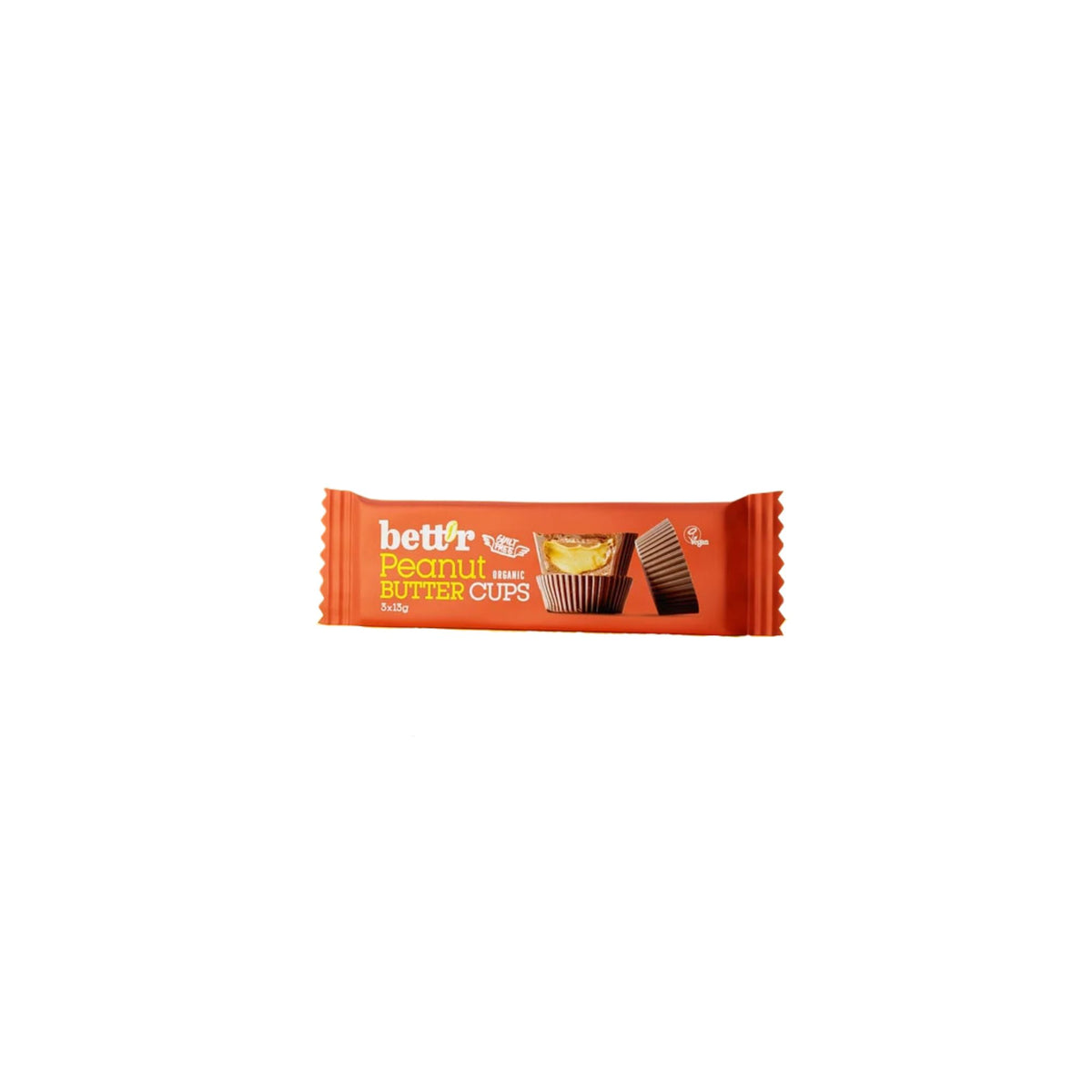 Bett'r ekologiški žemės riešutų kremo krepšeliai, 39 g