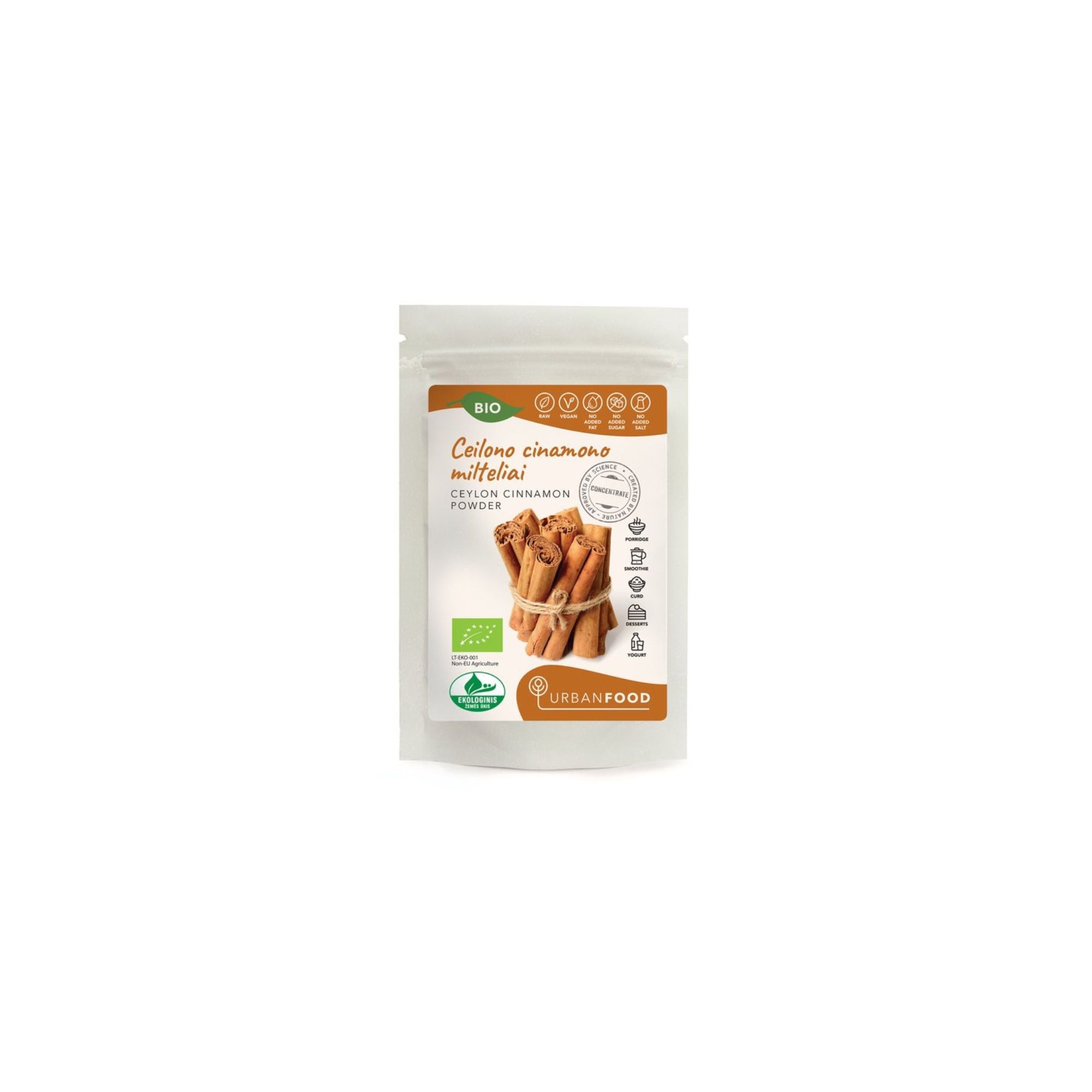 Urban food Ceilono cinamono milteliai, 50 g