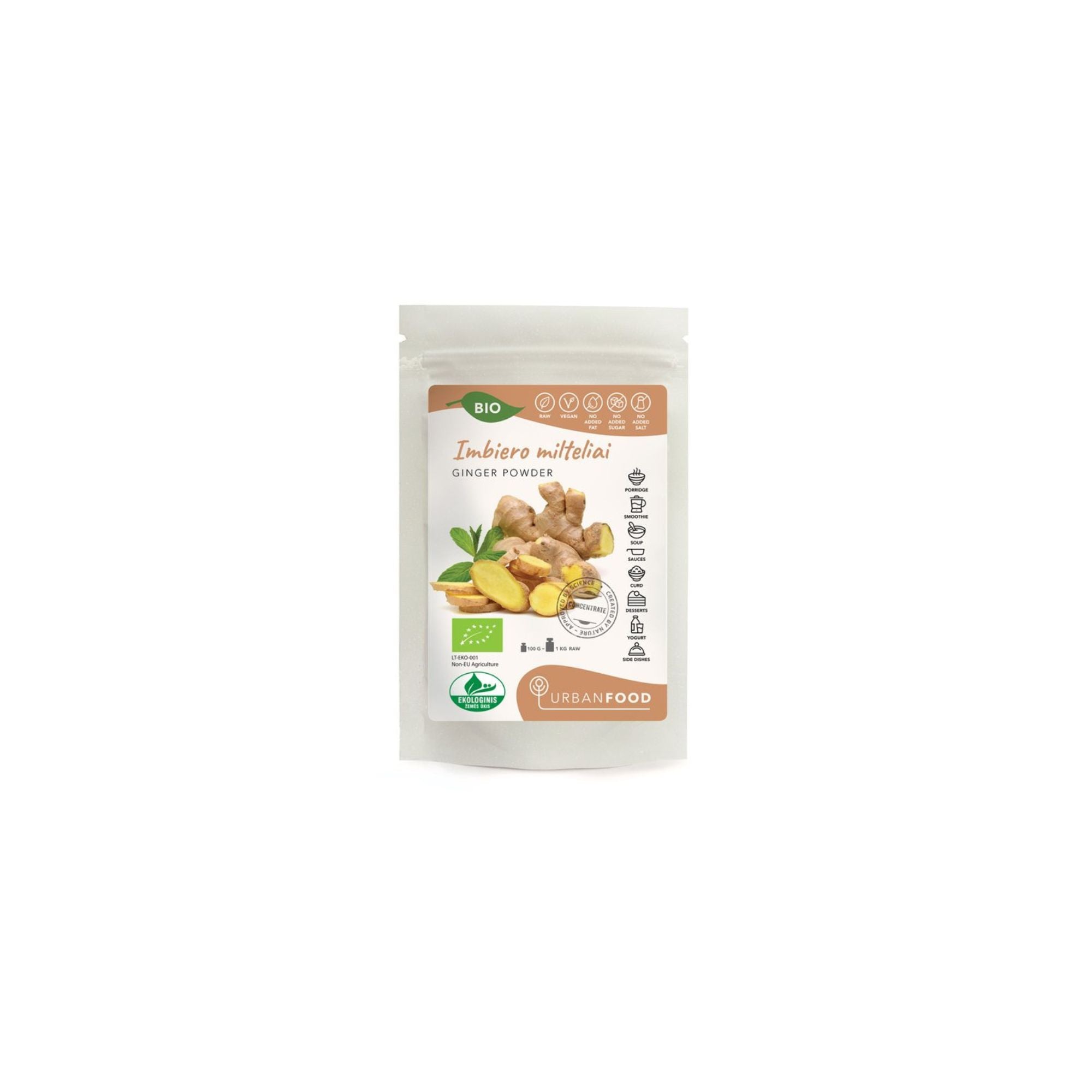 Urban food imbiero milteliai, 100 g