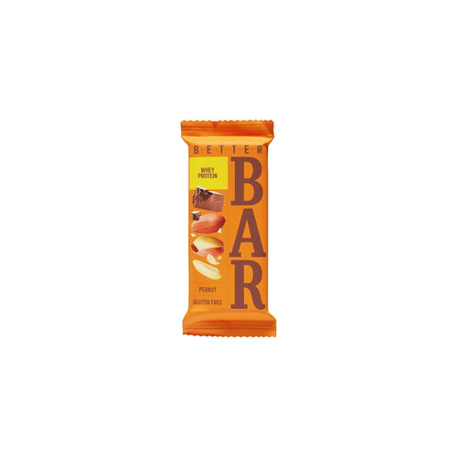 Better žemės riešutų baltyminis batonėlis, 45 g.