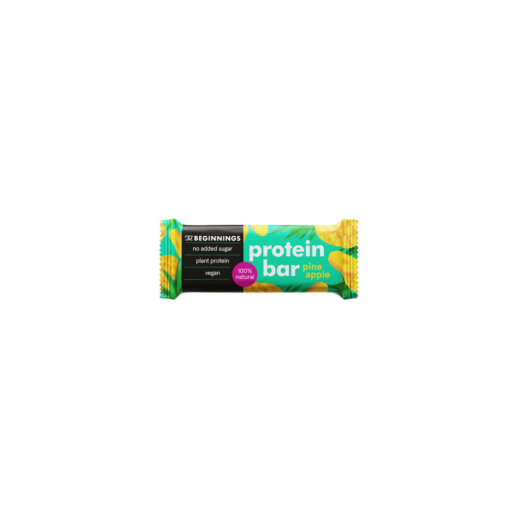 The Beginnings baltyminis batonėlis su ananasais, 40 g