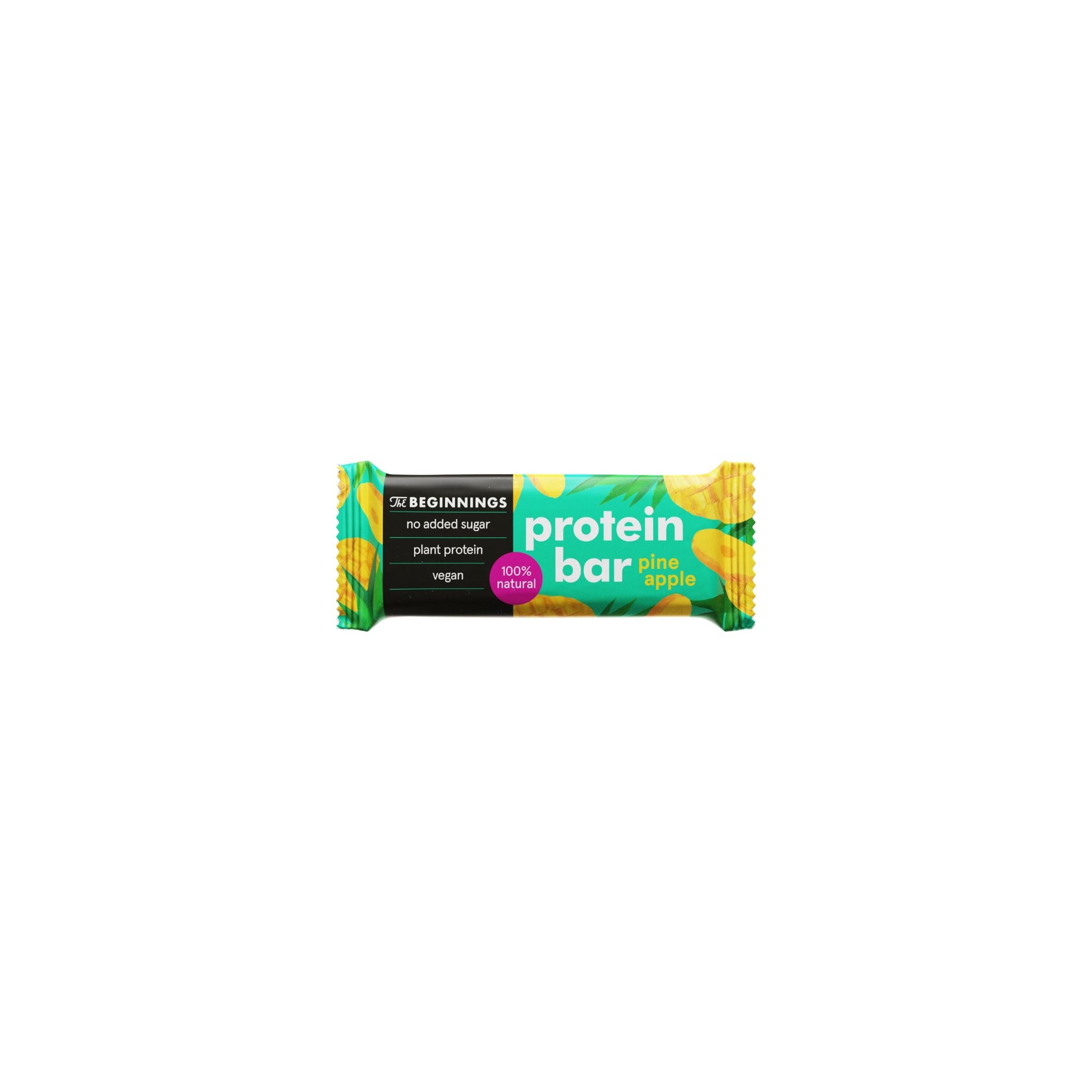 The Beginnings baltyminis batonėlis su ananasais, 40 g