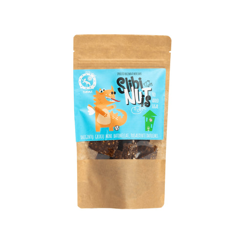 Tundra Snacks Daigintų grikių mini batonėliai SLIBINUTIS, 150g